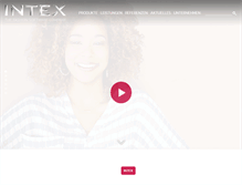 Tablet Screenshot of intex.de